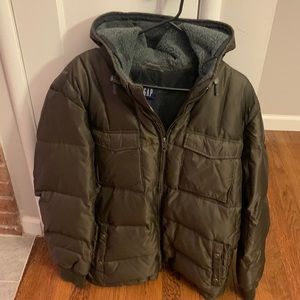 Large Dark Green GAP Jacket